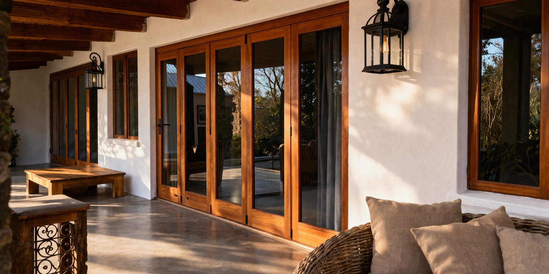 Meranti doors